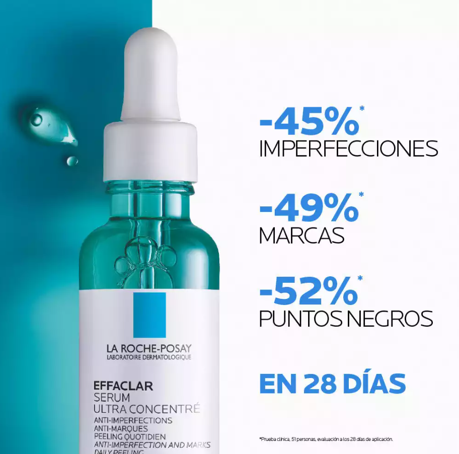 La Roche‑Posay Effaclar Serum 30 ml | Tratamiento Anti-imperfecciones para piel grasa