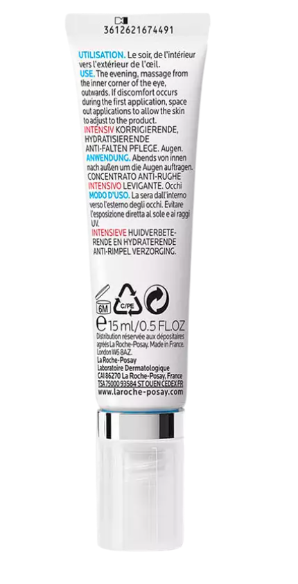 La Roche-Posay Redermic Retinol Yeux 15 ml | Contorno de Ojos Antiedad