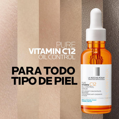 La Roche-Posay Pure Vitamin C12 Serum 30 ml | Sérum Antioxidante Renovador
