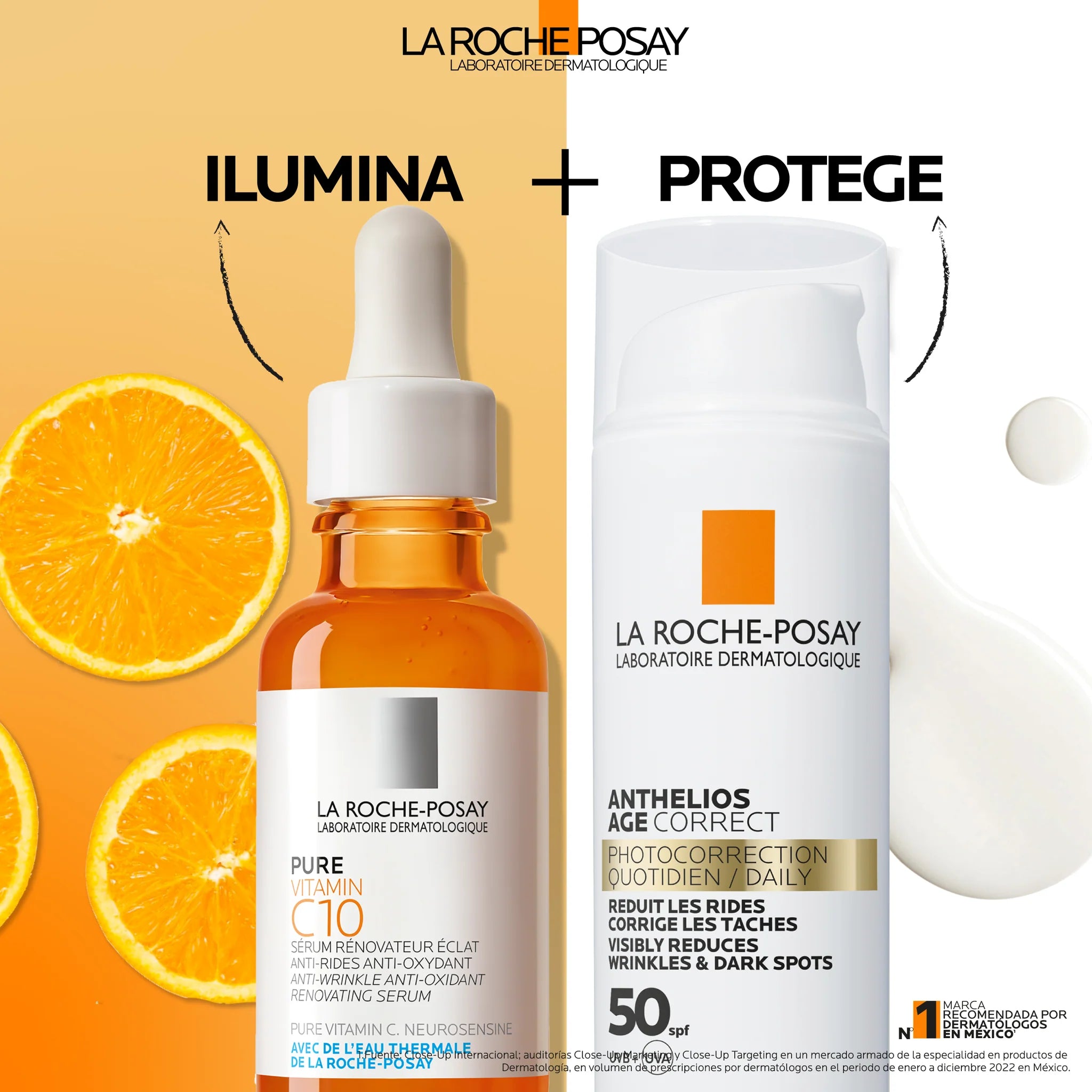 Sérum Antioxidante Pure Vitamin C10 La Roche-Posay | 30 ml | Antiedad y Luminosidad