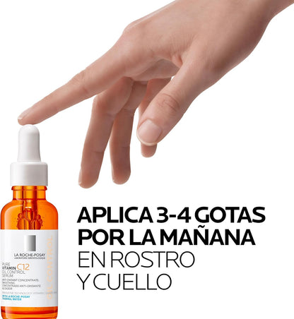 La Roche-Posay Pure Vitamin C12 Serum 30 ml | Sérum Antioxidante Renovador