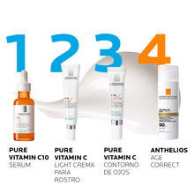 La Roche-Posay Pure Vitamin C Light 40 ml |  Tratamiento facial antioxidante y antiarrugas