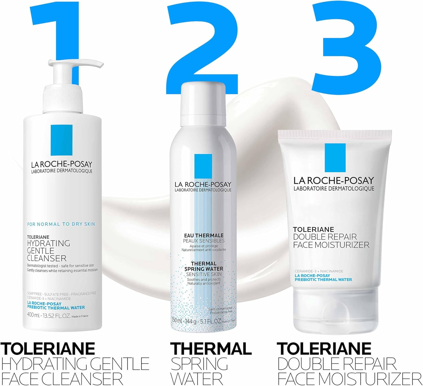Toleriane Double Repair Face Moisturizer 100 ml | Hidratante para Piel Sensible