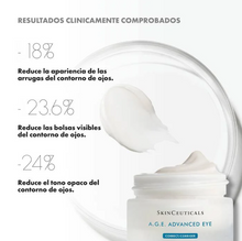 SkinCeuticals A.G.E. Advanced Eye 15 ml | Crema Anti-Edad para Contorno de Ojos